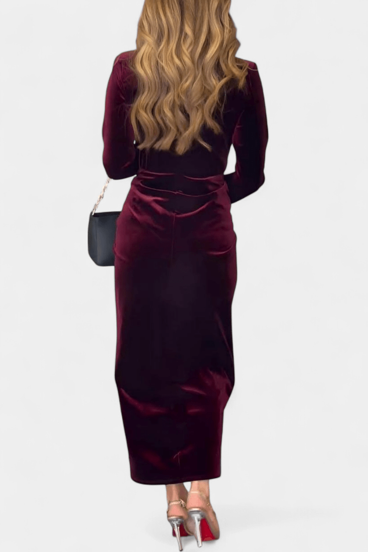 Luna | Velvet Dress