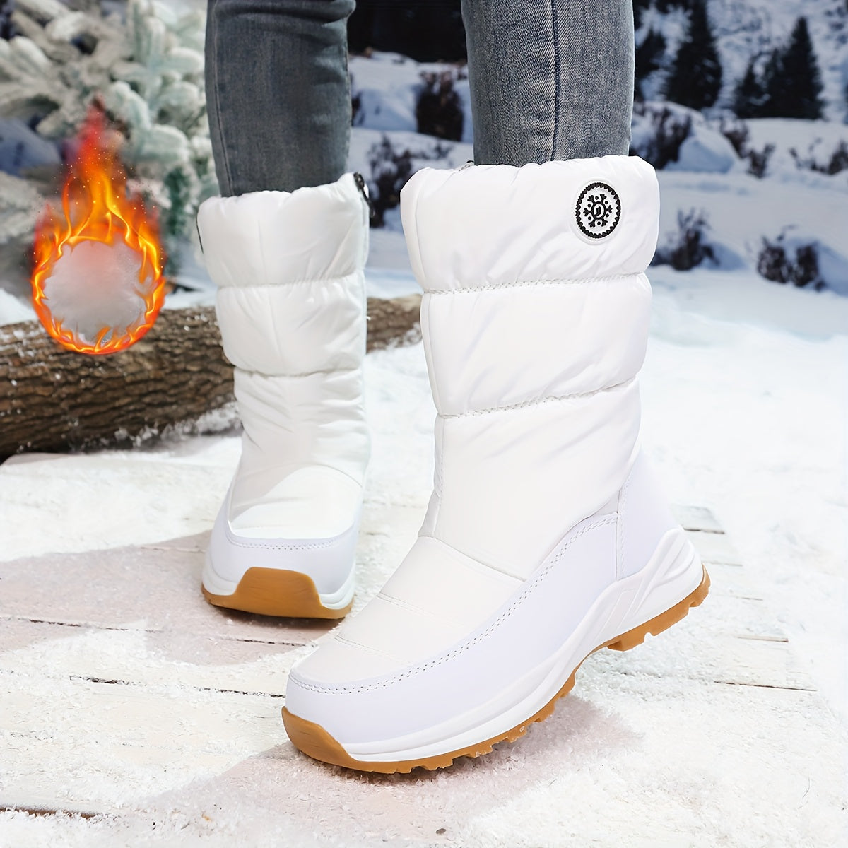 Warm and waterproof winter boots