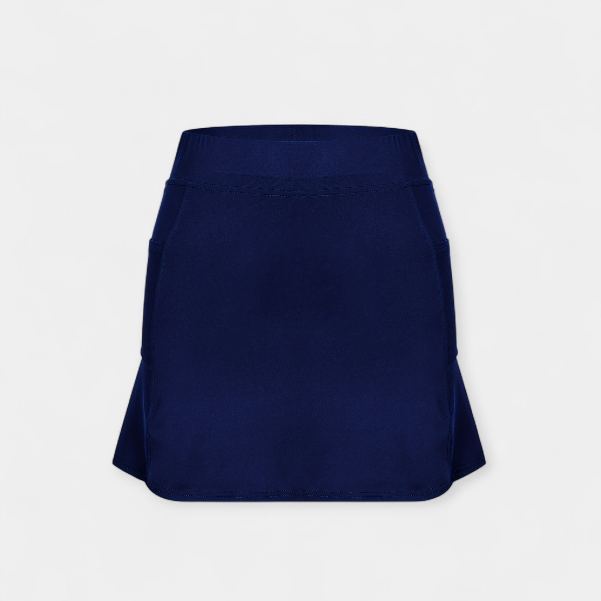High-Waisted Shorts-Skirt