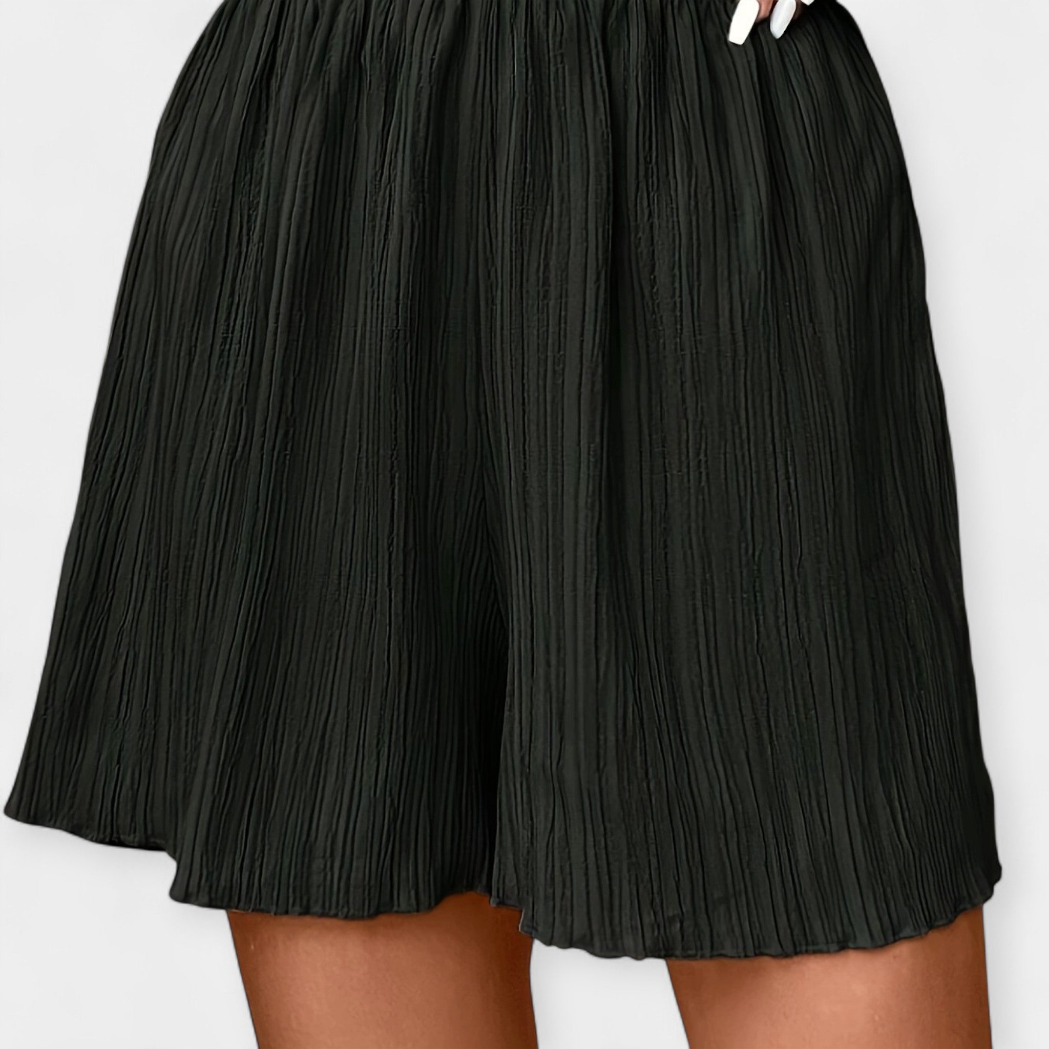 Classic Shorts with Elastic Waist