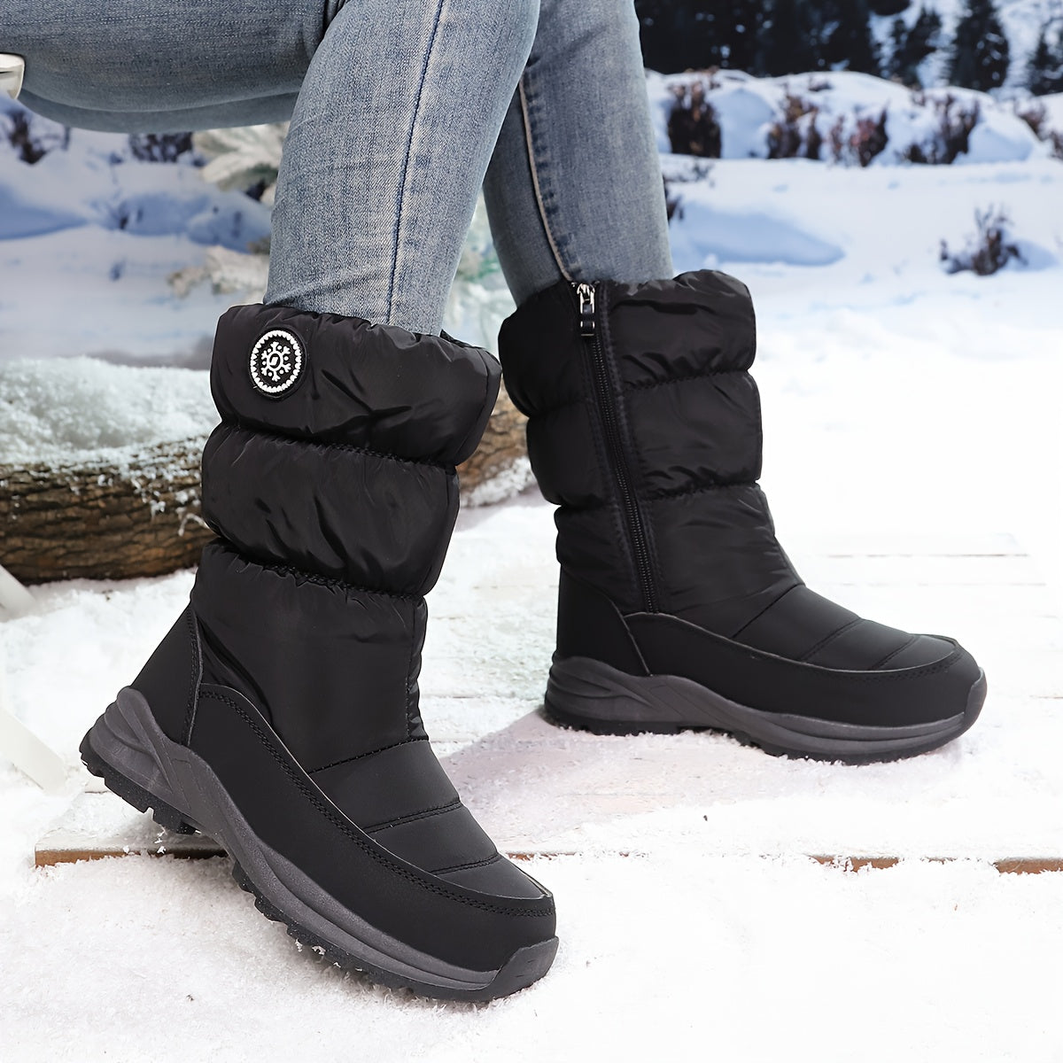 Warm and waterproof winter boots